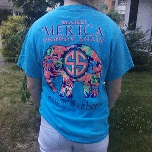 🐘SIMPLY SOUTHERN🐘 ‘Merica tee